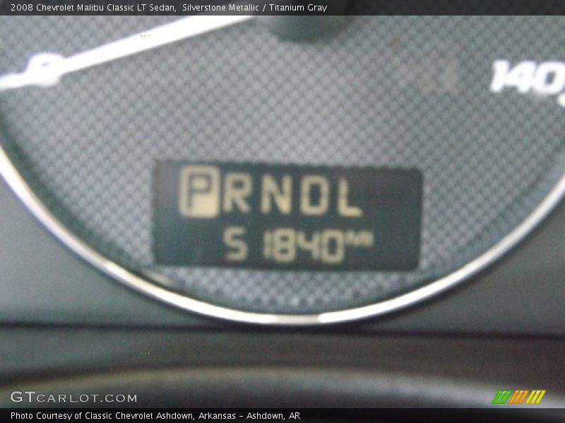 Silverstone Metallic / Titanium Gray 2008 Chevrolet Malibu Classic LT Sedan