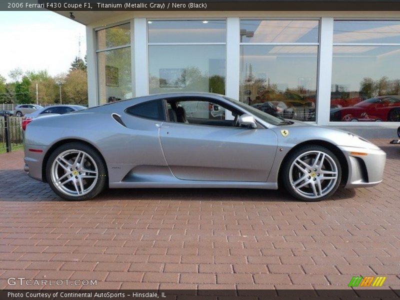 Titanium (Metallic Gray) / Nero (Black) 2006 Ferrari F430 Coupe F1