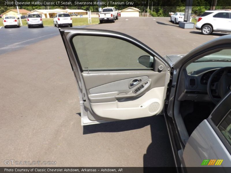 Silverstone Metallic / Titanium Gray 2008 Chevrolet Malibu Classic LT Sedan