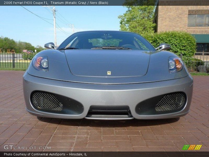 Titanium (Metallic Gray) / Nero (Black) 2006 Ferrari F430 Coupe F1