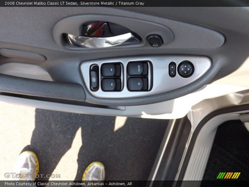 Silverstone Metallic / Titanium Gray 2008 Chevrolet Malibu Classic LT Sedan