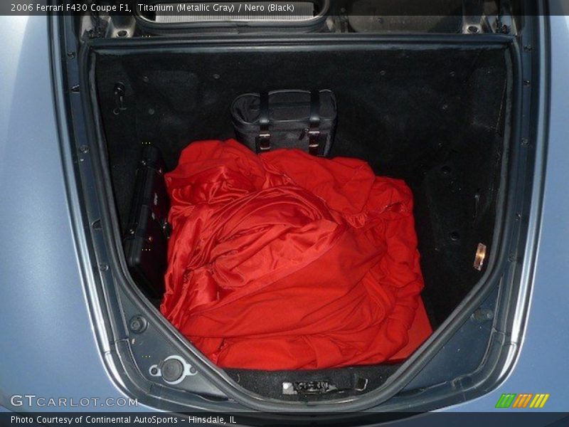 Titanium (Metallic Gray) / Nero (Black) 2006 Ferrari F430 Coupe F1