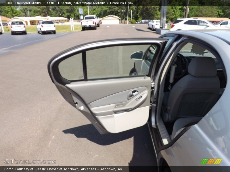 Silverstone Metallic / Titanium Gray 2008 Chevrolet Malibu Classic LT Sedan