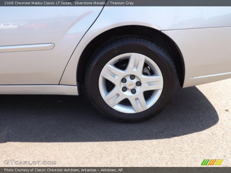 Silverstone Metallic / Titanium Gray 2008 Chevrolet Malibu Classic LT Sedan