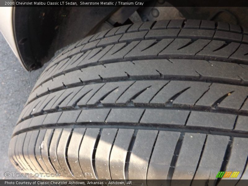 Silverstone Metallic / Titanium Gray 2008 Chevrolet Malibu Classic LT Sedan