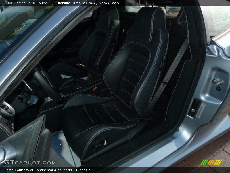 Titanium (Metallic Gray) / Nero (Black) 2006 Ferrari F430 Coupe F1