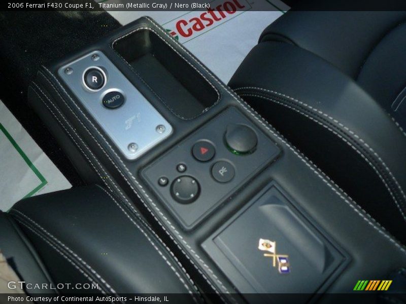 Titanium (Metallic Gray) / Nero (Black) 2006 Ferrari F430 Coupe F1
