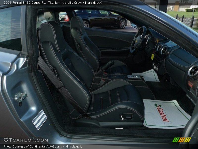 Titanium (Metallic Gray) / Nero (Black) 2006 Ferrari F430 Coupe F1