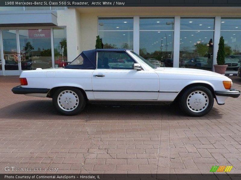  1988 SL Class 560 SL Roadster Arctic White