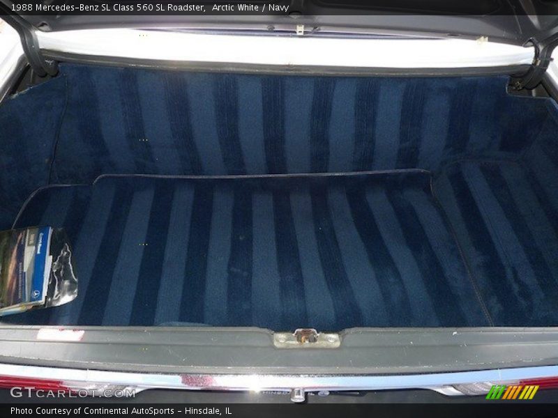  1988 SL Class 560 SL Roadster Trunk