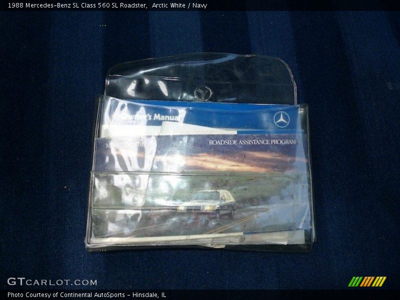 Books/Manuals of 1988 SL Class 560 SL Roadster