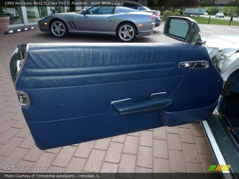Door Panel of 1988 SL Class 560 SL Roadster