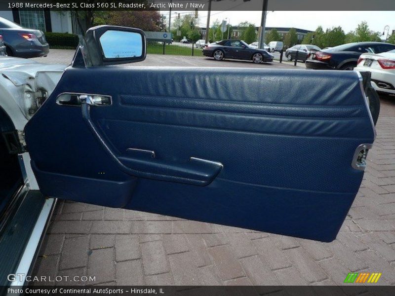 Door Panel of 1988 SL Class 560 SL Roadster