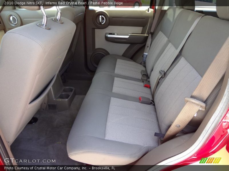 Inferno Red Crystal Pearl / Pastel Pebble Beige 2010 Dodge Nitro SXT