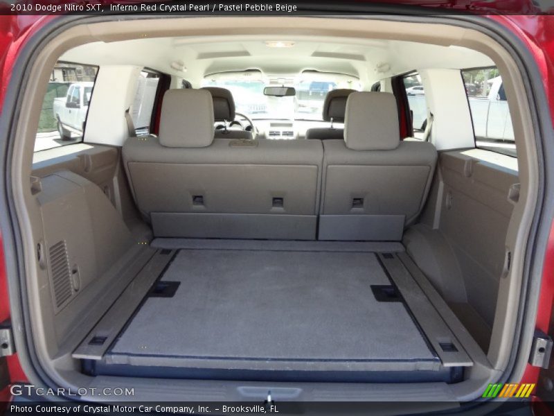 Inferno Red Crystal Pearl / Pastel Pebble Beige 2010 Dodge Nitro SXT