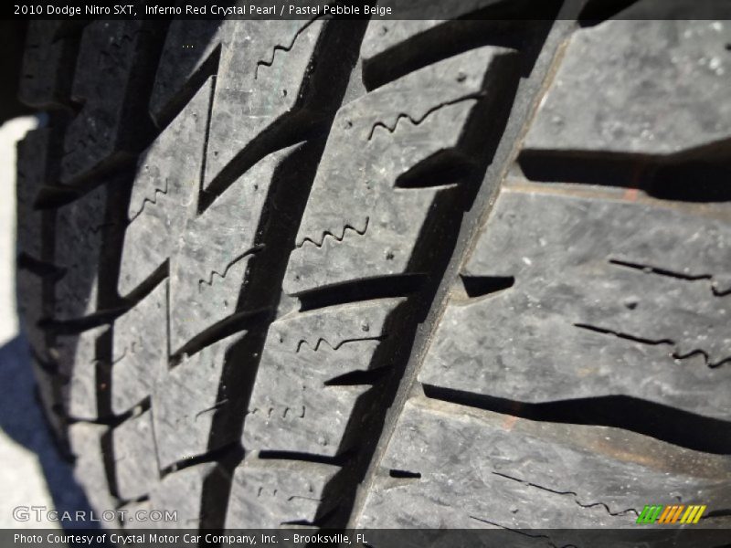 Inferno Red Crystal Pearl / Pastel Pebble Beige 2010 Dodge Nitro SXT