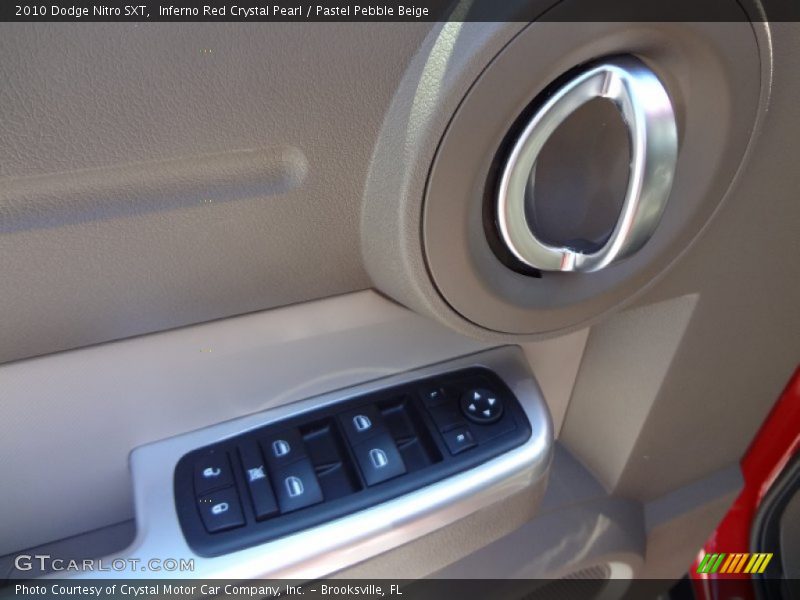 Inferno Red Crystal Pearl / Pastel Pebble Beige 2010 Dodge Nitro SXT
