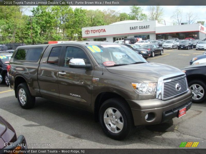 Pyrite Brown Mica / Red Rock 2010 Toyota Tundra Limited Double Cab 4x4