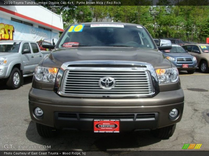 Pyrite Brown Mica / Red Rock 2010 Toyota Tundra Limited Double Cab 4x4