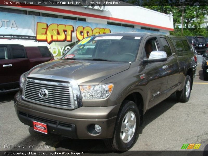 Pyrite Brown Mica / Red Rock 2010 Toyota Tundra Limited Double Cab 4x4
