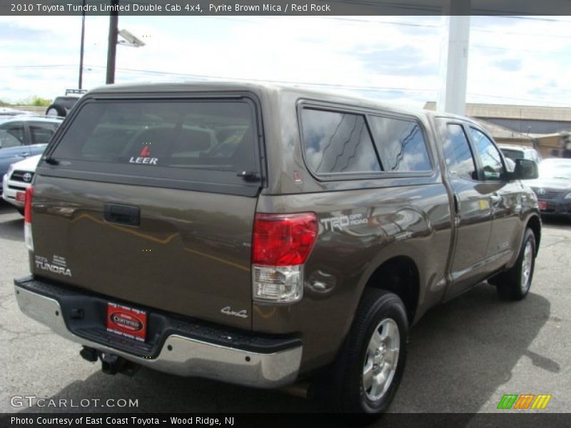 Pyrite Brown Mica / Red Rock 2010 Toyota Tundra Limited Double Cab 4x4