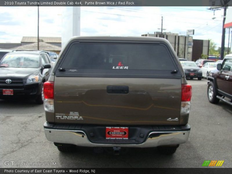 Pyrite Brown Mica / Red Rock 2010 Toyota Tundra Limited Double Cab 4x4