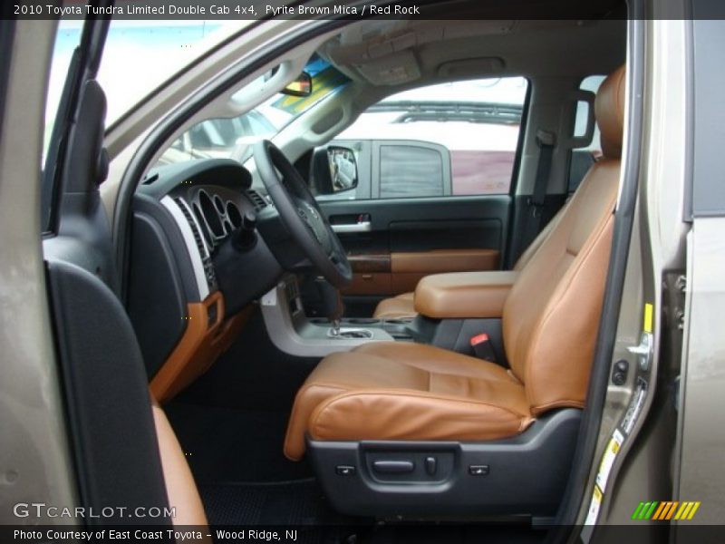 Pyrite Brown Mica / Red Rock 2010 Toyota Tundra Limited Double Cab 4x4