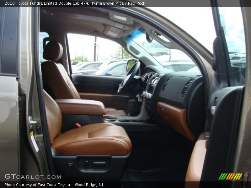 Pyrite Brown Mica / Red Rock 2010 Toyota Tundra Limited Double Cab 4x4