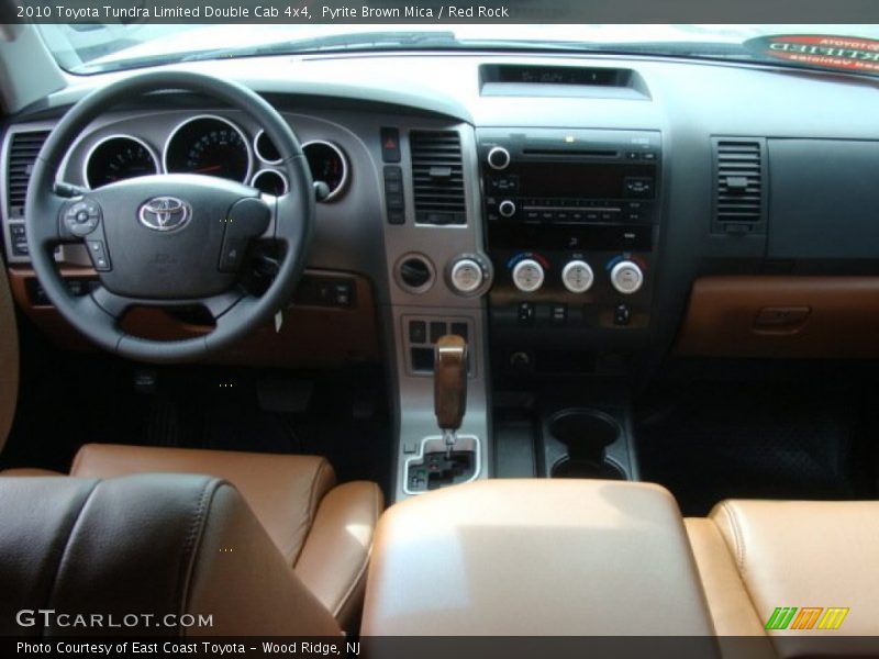 Pyrite Brown Mica / Red Rock 2010 Toyota Tundra Limited Double Cab 4x4