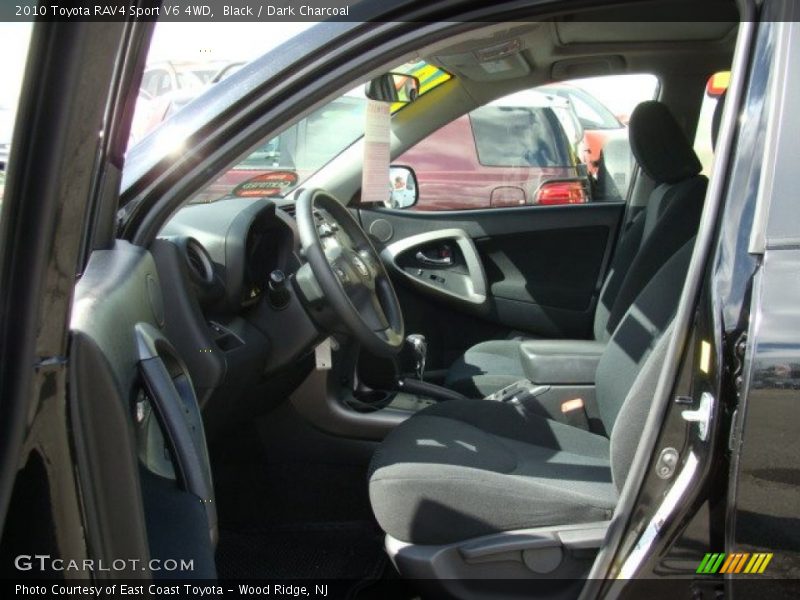 Black / Dark Charcoal 2010 Toyota RAV4 Sport V6 4WD