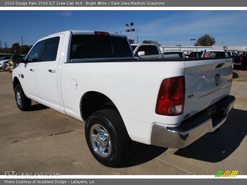 Bright White / Dark Slate/Medium Graystone 2010 Dodge Ram 2500 SLT Crew Cab 4x4