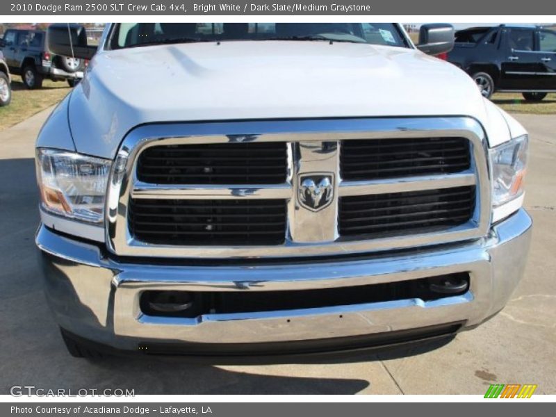 Bright White / Dark Slate/Medium Graystone 2010 Dodge Ram 2500 SLT Crew Cab 4x4