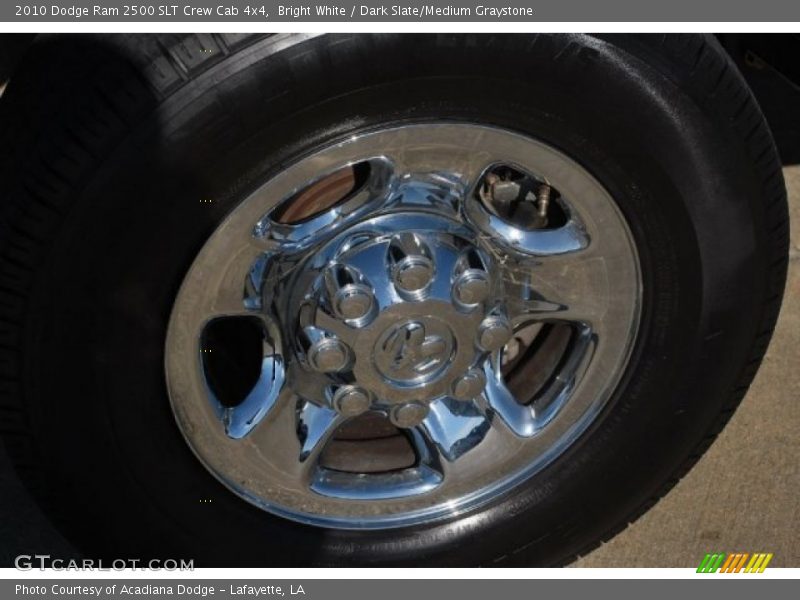 Bright White / Dark Slate/Medium Graystone 2010 Dodge Ram 2500 SLT Crew Cab 4x4