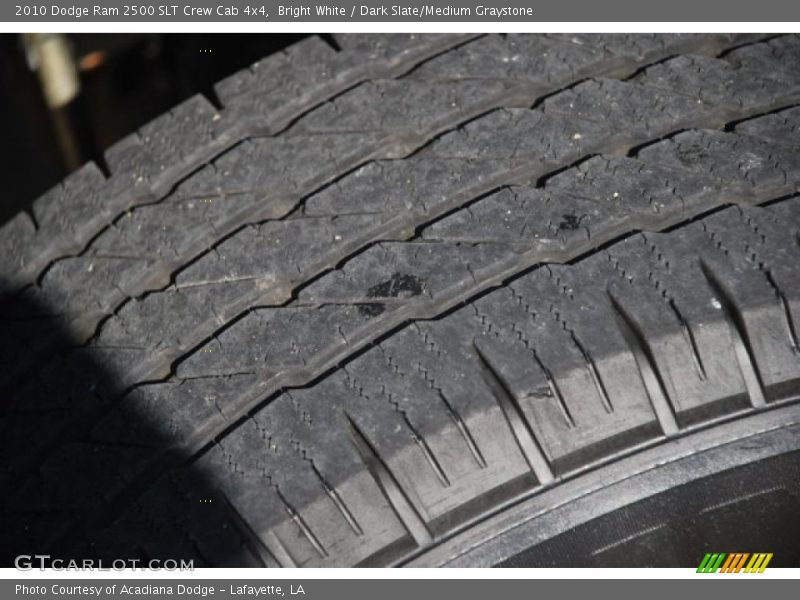 Bright White / Dark Slate/Medium Graystone 2010 Dodge Ram 2500 SLT Crew Cab 4x4