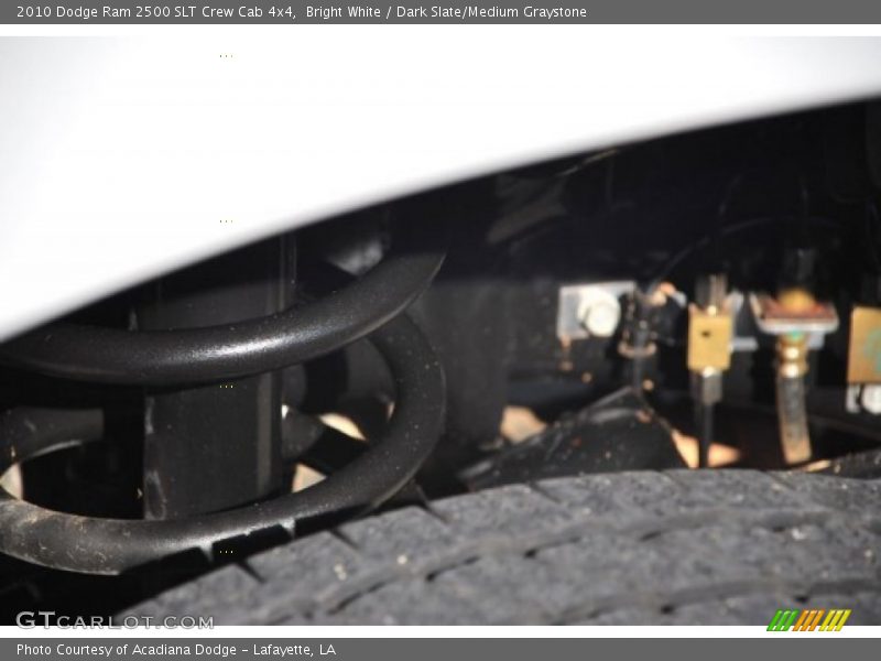 Bright White / Dark Slate/Medium Graystone 2010 Dodge Ram 2500 SLT Crew Cab 4x4