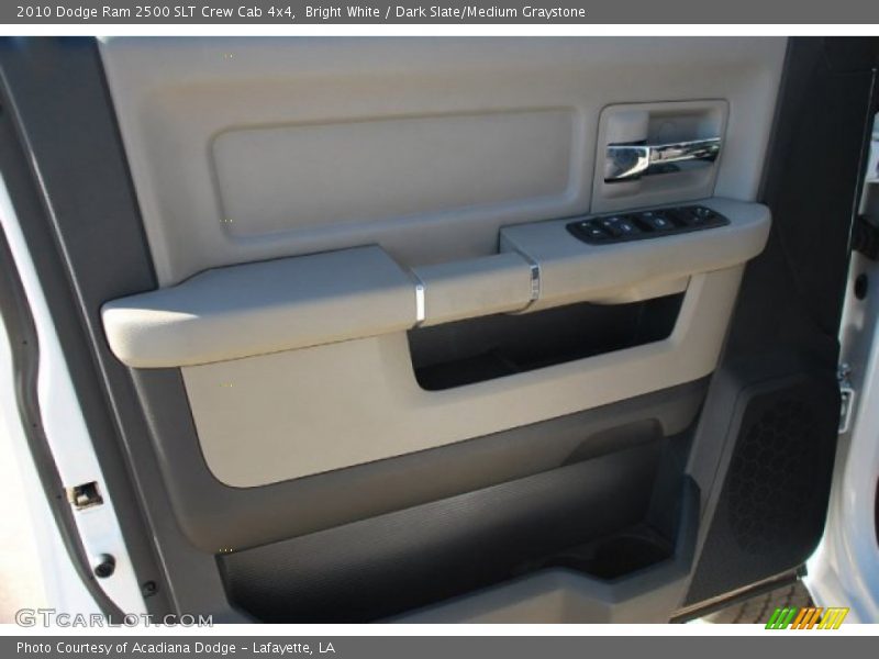 Bright White / Dark Slate/Medium Graystone 2010 Dodge Ram 2500 SLT Crew Cab 4x4