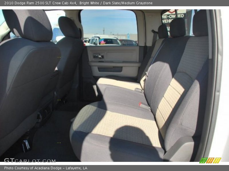 Bright White / Dark Slate/Medium Graystone 2010 Dodge Ram 2500 SLT Crew Cab 4x4
