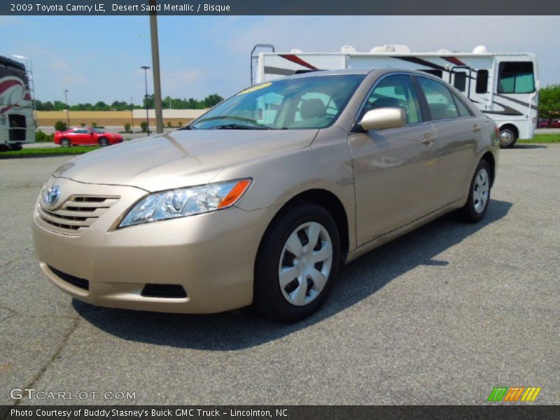 Desert Sand Metallic / Bisque 2009 Toyota Camry LE