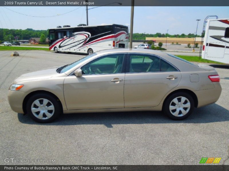 Desert Sand Metallic / Bisque 2009 Toyota Camry LE