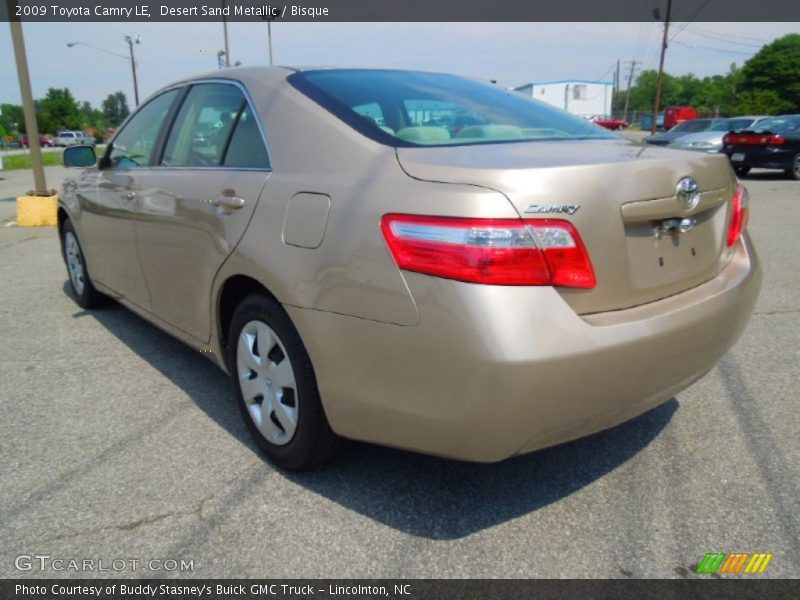 Desert Sand Metallic / Bisque 2009 Toyota Camry LE