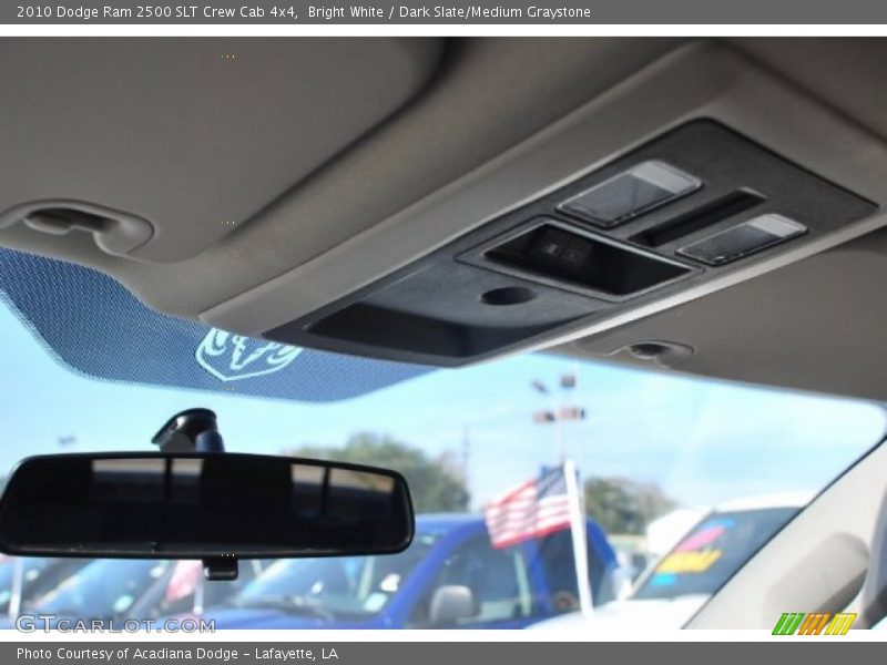 Bright White / Dark Slate/Medium Graystone 2010 Dodge Ram 2500 SLT Crew Cab 4x4