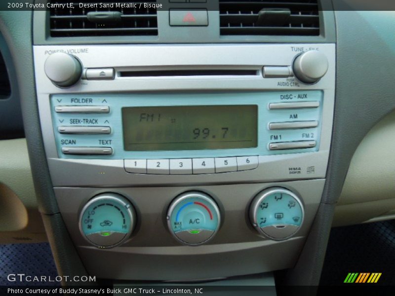 Desert Sand Metallic / Bisque 2009 Toyota Camry LE
