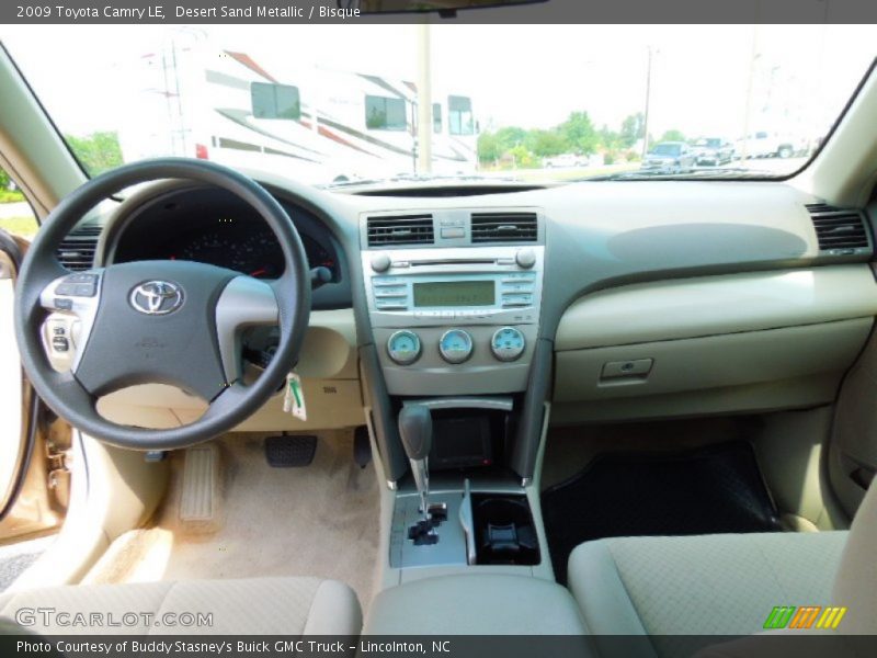 Desert Sand Metallic / Bisque 2009 Toyota Camry LE