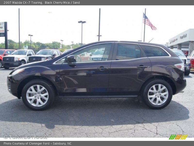 Black Cherry Mica / Sand 2007 Mazda CX-7 Touring