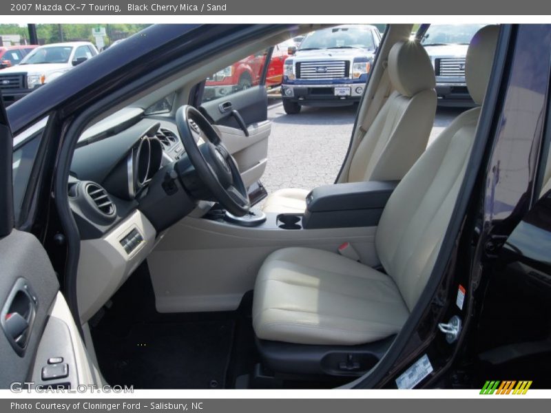 Black Cherry Mica / Sand 2007 Mazda CX-7 Touring