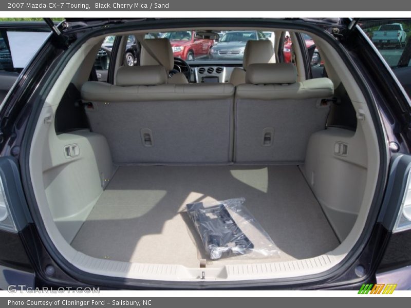 Black Cherry Mica / Sand 2007 Mazda CX-7 Touring