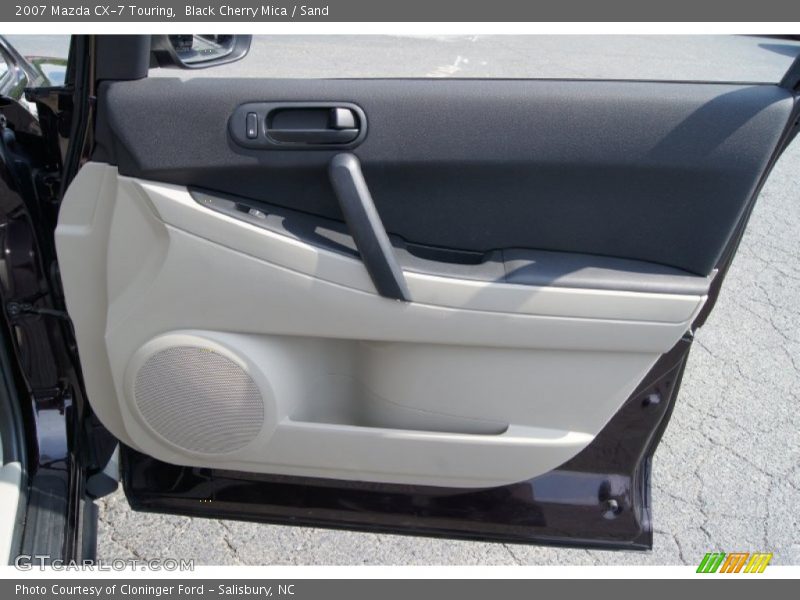 Black Cherry Mica / Sand 2007 Mazda CX-7 Touring