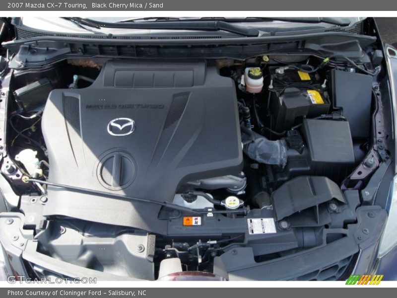 Black Cherry Mica / Sand 2007 Mazda CX-7 Touring