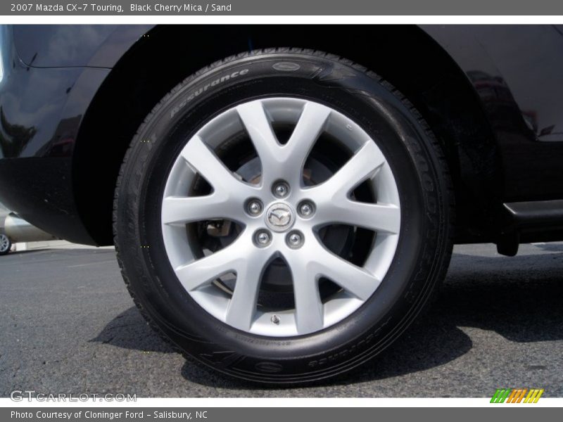 Black Cherry Mica / Sand 2007 Mazda CX-7 Touring
