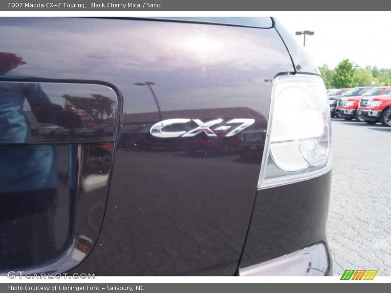 Black Cherry Mica / Sand 2007 Mazda CX-7 Touring